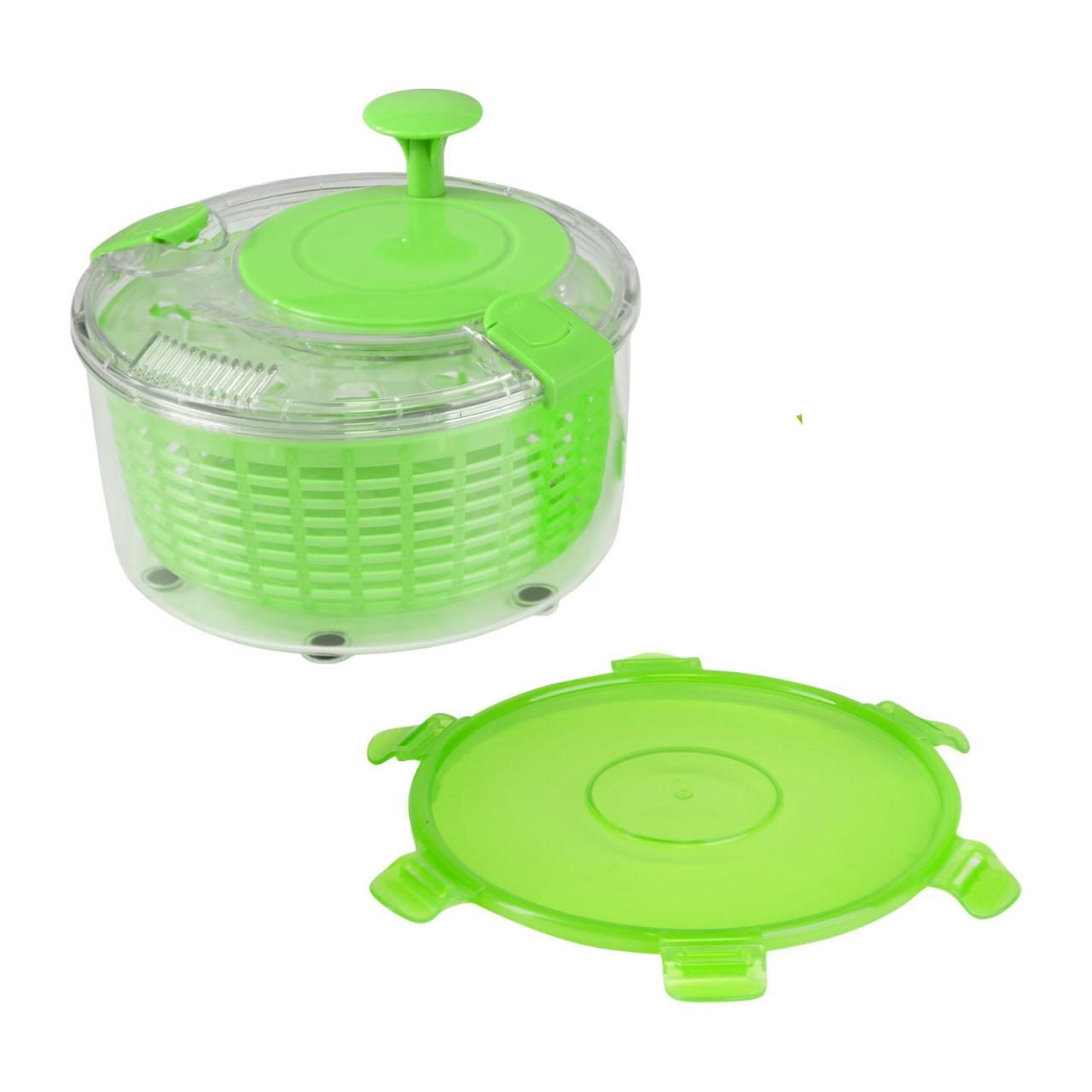 Genius Salatschleuder 2400 ml grün Genius Salatschleuder 2400 ml grün von Genius