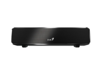 Genius USB SoundBar 100, 2.0 Kanäle, 6 W, 6 W, 3 Ohm, 5,08 cm (2 Zoll), Schwarz von Genius