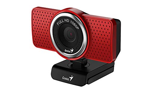Genius Webcam ECAM 8000 Full HD 1080P Rojo von Genius