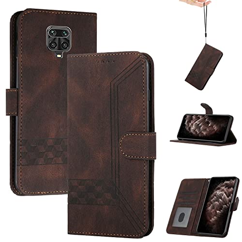 Genlision Handyhülle Kompatibel Mit Redmi Note 9Pro/Redmi Note 9Pro Max/Redmi Note 9S,Premium PU Leder Schutzhülle Abdeckung,TPU-Innenschale,Magnetverschluss,Standfunktion, Kartenschlitz-Braun Genlision Handyhülle Kompatibel Mit Redmi Note 9Pro/Redmi Note 9Pro Max/Redmi Note 9S,Premium PU Leder Schutzhülle Abdeckung,TPU-Innenschale,Magnetverschluss,Standfunktion, Kartenschlitz-Braun von Genlision