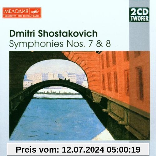 Two CD Twofer - Schostakowitsch (Sinfonien) von Gennadi Roshdestwenskij