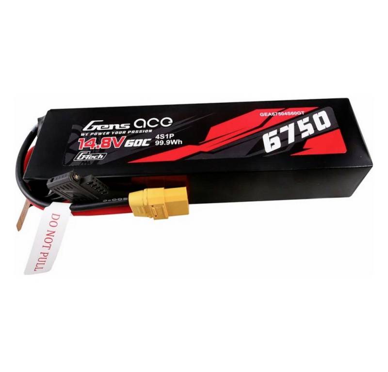 Gens ace Gens ace Modellbau-Akkupack (LiPo) 14.8 V 6750 mAh 60 C Block XT90 Akku 6750 mAh (14.80 V) von Gens ace