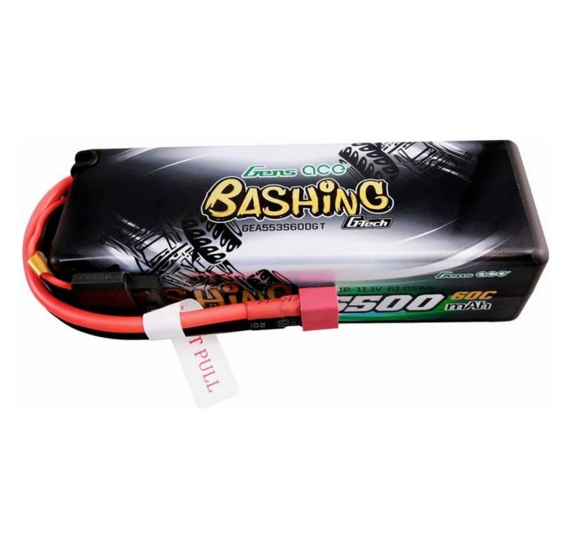 Gens ace Gens ace Modellbau-Akkupack (LiPo) 11.1 V 5500 mAh 60 C Block T-Steck Akku 5500 mAh (11.10 V) von Gens ace