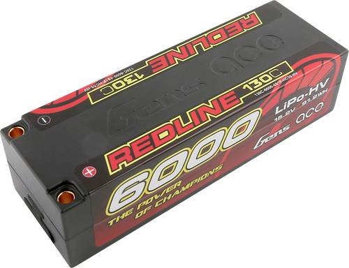 Gens ace Modellbau-Akkupack (LiPo) 15.2V 6000 mAh Zellen-Zahl: 4 130 C Hardcase von Gens ace