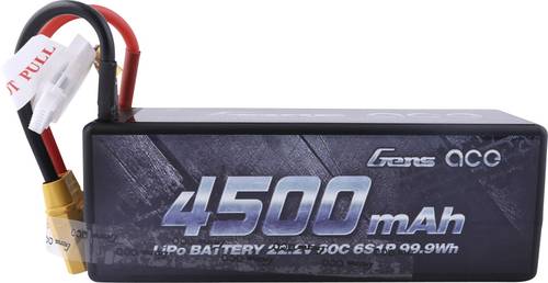 Gens ace Modellbau-Akkupack (LiPo) 22.2V 4500 mAh Zellen-Zahl: 6 60 C Box Hardcase XT90 von Gens ace