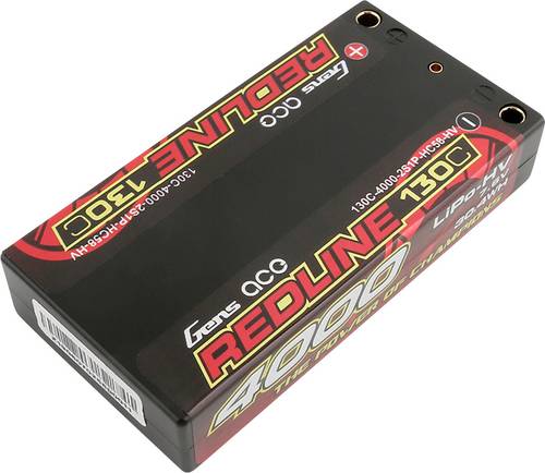 Gens ace Modellbau-Akkupack (LiPo) 7.6V 4000 mAh Zellen-Zahl: 2 130 C Hardcase von Gens ace