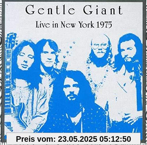 Live in New York 1975 von Gentle Giant