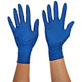 Gentle Touch 0504 Nitril Einweg-Handschuh, Größe S, dunkelblau von Gentle Touch