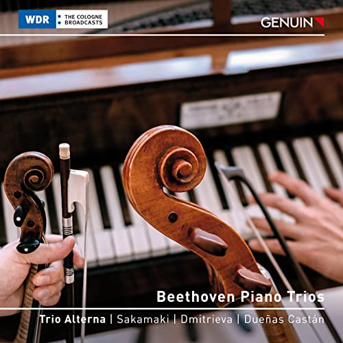 Ludwig van Beethoven: Klaviertrios Op. 11 und Op. 70, Nr. 1 & 2 von Genuin (Note 1 Musikvertrieb)