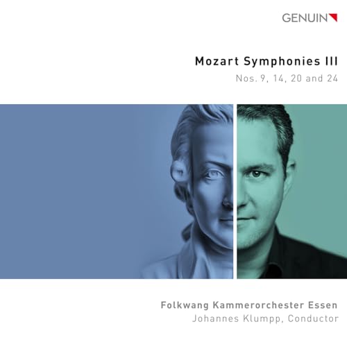 Wolfgang Amadeus Mozart: Sinfonien Vol. 3 - Nr. 9, 14, 20 & 24 von Genuin (Note 1 Musikvertrieb)