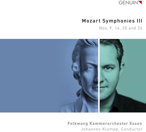 Wolfgang Amadeus Mozart: Sinfonien Vol. 3 - Nr. 9, 14, 20 & 24 von Genuin