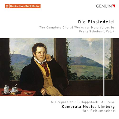 Franz Schubert - Die Einsiedelei - Werke für Männerchor Vol. 4 von Genuin Classics (Note 1 Musikvertrieb)