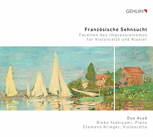 Französische Sehnsucht - Facetten des Impressionismus für Violoncello & Klavier von Genuin Classics (Note 1 Musikvertrieb)