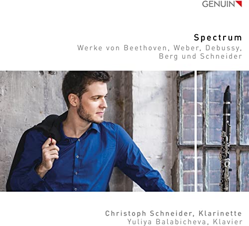 Spectrum - Werke für Klarinette von Weber, Berg, Schneider u.a. von Genuin Classics (Note 1 Musikvertrieb)