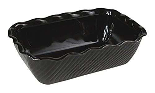 Genware nev-6968–03, Krokodillederimitat 2,5 lb., 1,1 kg, 158 mm x 127 mm x 89 mm, Tulip schwarz von Genware