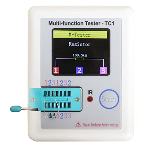 Geofray 1,8 160X128 Buntes Display Multifunktionaler TFT Hintergrundbeleuchtung Transistor LCR-TC1 Tester für Dioden Trioden Kondensatoren Geofray 1,8 160X128 Buntes Display Multifunktionaler TFT Hintergrundbeleuchtung Transistor LCR-TC1 Tester für Dioden Trioden Kondensatoren von Geofray