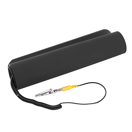 Geofray Anti Statische Matte + Erdungs Kabel für die Reparatur Computer Antistatik Decke, ESD Matte von Geofray