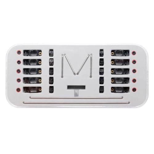 Geofray Stabilizer V2 PCB-Einschraubstabilisator für 1,2-Mm-PCB für Benutzerdefinierte Mechanische Tastatur-Kits 2U 6,25U 7U 2X 6,25X 7X(B) Einfach zu Verwenden von Geofray