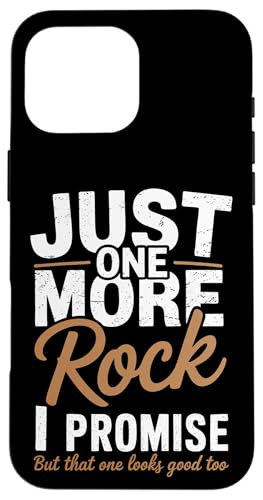 Geologie Nur noch ein Fels, versprochen Hülle für iPhone 16 Pro Max Geologie Nur noch ein Fels, versprochen Hülle für iPhone 16 Pro Max von Geology Rocks Expert Geologist Rock Collector
