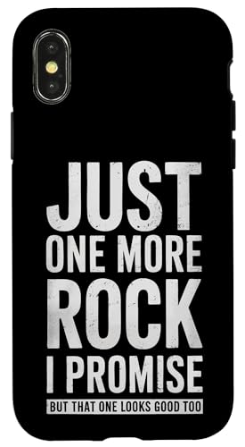 Geologie Nur noch ein Fels, versprochen Hülle für iPhone X/XS Geologie Nur noch ein Fels, versprochen Hülle für iPhone X/XS von Geology Rocks Expert Geologist Rock Collector