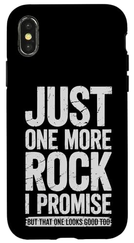 Geologie Nur noch ein Fels, versprochen Hülle für iPhone X/XS Geologie Nur noch ein Fels, versprochen Hülle für iPhone X/XS von Geology Rocks Expert Geologist Rock Collector