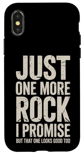 Geologie Nur noch ein Fels, versprochen Hülle für iPhone X/XS Geologie Nur noch ein Fels, versprochen Hülle für iPhone X/XS von Geology Rocks Expert Geologist Rock Collector