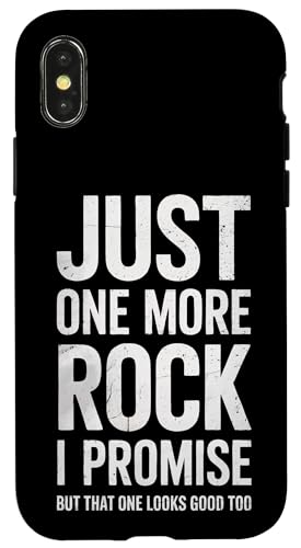 Geologie Nur noch ein Fels, versprochen Hülle für iPhone X/XS Geologie Nur noch ein Fels, versprochen Hülle für iPhone X/XS von Geology Rocks Expert Geologist Rock Collector