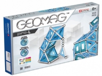 Geomag 024 PRO-L Building Set, Blue and Silver Metal, 110 Pieces von Geomag