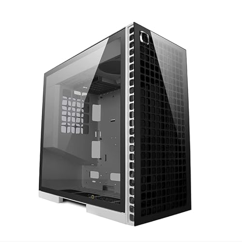 Geometric Future M6 Cezanne Mid Tower, PC Gehäuse, vertikales Luftkanaldesign, Unterstützung für 12" x 11" E-ATX, 360 Radiator, vertikale GPU-Halterung, Weiß, GEO-M6-CEW Geometric Future M6 Cezanne Mid Tower, PC Gehäuse, vertikales Luftkanaldesign, Unterstützung für 12" x 11" E-ATX, 360 Radiator, vertikale GPU-Halterung, Weiß, GEO-M6-CEW von Geometric Future