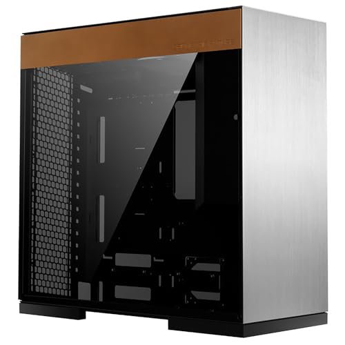 Geometric Future M8 Cowboy Mid Tower E-ATX/ATX-PC-Gehäuse, vertikales Lufttunneldesign, 420/360 Radiator, vertikale GPU-Halterung, Silber,GEO-M8-COW Geometric Future M8 Cowboy Mid Tower E-ATX/ATX-PC-Gehäuse, vertikales Lufttunneldesign, 420/360 Radiator, vertikale GPU-Halterung, Silber,GEO-M8-COW von Geometric Future