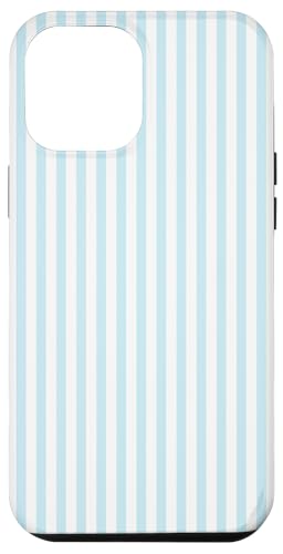 Pastellblaue Streifen geometrisches Küstenstrand-Sommermuster Hülle für iPhone 12 Pro Max Pastellblaue Streifen geometrisches Küstenstrand-Sommermuster Hülle für iPhone 12 Pro Max von Geometric Lines Pattern