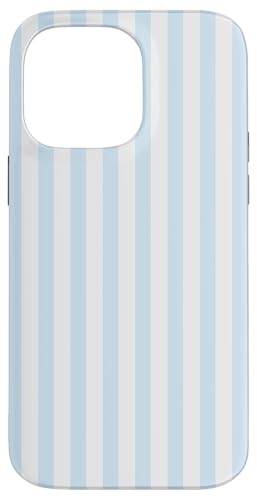 Pastellblaue Streifen geometrisches Küstenstrand-Sommermuster Hülle für iPhone 14 Pro Max Pastellblaue Streifen geometrisches Küstenstrand-Sommermuster Hülle für iPhone 14 Pro Max von Geometric Lines Pattern