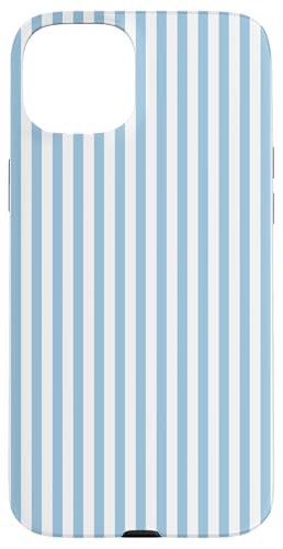 Pastellblaue Streifen geometrisches Küstenstrand-Sommermuster Hülle für iPhone 15 Plus Pastellblaue Streifen geometrisches Küstenstrand-Sommermuster Hülle für iPhone 15 Plus von Geometric Lines Pattern
