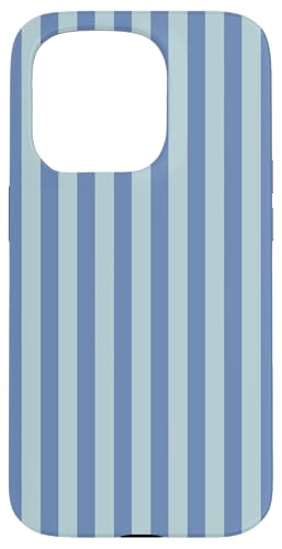 Pastellblaue Streifen geometrisches Küstenstrand-Sommermuster Hülle für iPhone 15 Pro Pastellblaue Streifen geometrisches Küstenstrand-Sommermuster Hülle für iPhone 15 Pro von Geometric Lines Pattern