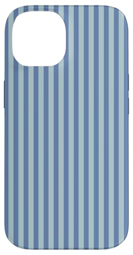 Weiche Pastellblaue Streifen Geometrische Küste Strand Sommer Hülle für iPhone 14 Weiche Pastellblaue Streifen Geometrische Küste Strand Sommer Hülle für iPhone 14 von Geometric Lines Pattern