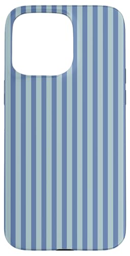 Weiche Pastellblaue Streifen Geometrische Küste Strand Sommer Hülle für iPhone 15 Pro Max Weiche Pastellblaue Streifen Geometrische Küste Strand Sommer Hülle für iPhone 15 Pro Max von Geometric Lines Pattern