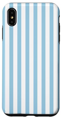 Weiche Pastellblaue Streifen Geometrische Küste Strand Sommer Hülle für iPhone XS Max Weiche Pastellblaue Streifen Geometrische Küste Strand Sommer Hülle für iPhone XS Max von Geometric Lines Pattern