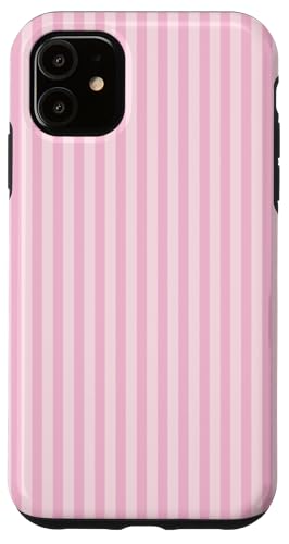 Weiche Pastellrosa Streifen Geometrische vertikale Linien Trendy Hülle für iPhone 11 Weiche Pastellrosa Streifen Geometrische vertikale Linien Trendy Hülle für iPhone 11 von Geometric Lines Pattern