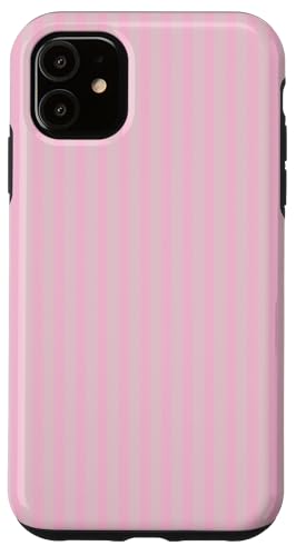 Weiche Pastellrosa Streifen Geometrische vertikale Linien Trendy Hülle für iPhone 11 Weiche Pastellrosa Streifen Geometrische vertikale Linien Trendy Hülle für iPhone 11 von Geometric Lines Pattern