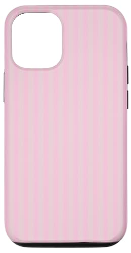 Weiche Pastellrosa Streifen Geometrische vertikale Linien Trendy Hülle für iPhone 12/12 Pro Weiche Pastellrosa Streifen Geometrische vertikale Linien Trendy Hülle für iPhone 12/12 Pro von Geometric Lines Pattern