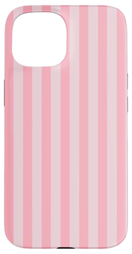 Weiche Pastellrosa Streifen Geometrische vertikale Linien Trendy Hülle für iPhone 15 Weiche Pastellrosa Streifen Geometrische vertikale Linien Trendy Hülle für iPhone 15 von Geometric Lines Pattern