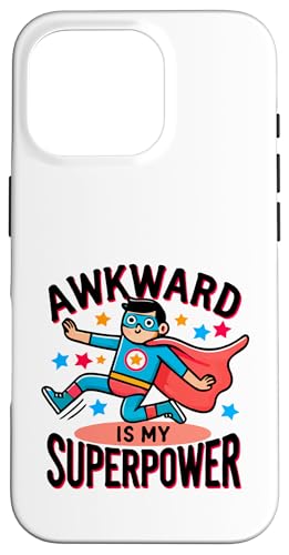 Awkward Is My Superpower - Lustiges Introvertiertes Humor Design Hülle für iPhone 16 Pro Awkward Is My Superpower - Lustiges Introvertiertes Humor Design Hülle für iPhone 16 Pro von Geonetiqué Designs