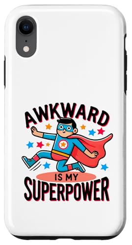 Awkward Is My Superpower - Lustiges Introvertiertes Humor Design Hülle für iPhone XR Awkward Is My Superpower - Lustiges Introvertiertes Humor Design Hülle für iPhone XR von Geonetiqué Designs