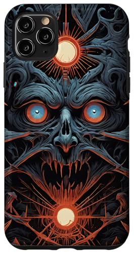 Dark Fantasy Totenkopf-Horror Hülle für iPhone 11 Pro Max Dark Fantasy Totenkopf-Horror Hülle für iPhone 11 Pro Max von Geonetiqué Designs
