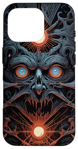 Dark Fantasy Totenkopf-Horror Hülle für iPhone 16 Pro Dark Fantasy Totenkopf-Horror Hülle für iPhone 16 Pro von Geonetiqué Designs