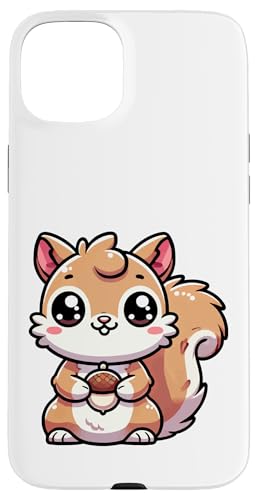 Kawaii Eichhörnchen Kunst, niedliches Waldtier-Design Hülle für iPhone 15 Plus Kawaii Eichhörnchen Kunst, niedliches Waldtier-Design Hülle für iPhone 15 Plus von Geonetiqué Designs