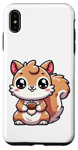 Kawaii Eichhörnchen Kunst, niedliches Waldtier-Design Hülle für iPhone XS Max Kawaii Eichhörnchen Kunst, niedliches Waldtier-Design Hülle für iPhone XS Max von Geonetiqué Designs