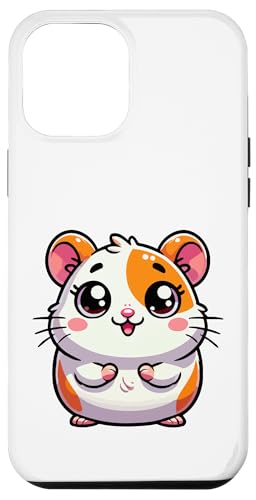 Kawaii Hamster - Niedlicher molliger Nager mit großen Augen Hülle für iPhone 12 Pro Max von Geonetiqué Designs