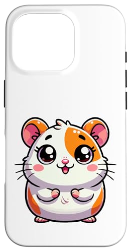 Kawaii Hamster - Niedlicher molliger Nager mit großen Augen Hülle für iPhone 16 Pro Kawaii Hamster - Niedlicher molliger Nager mit großen Augen Hülle für iPhone 16 Pro von Geonetiqué Designs