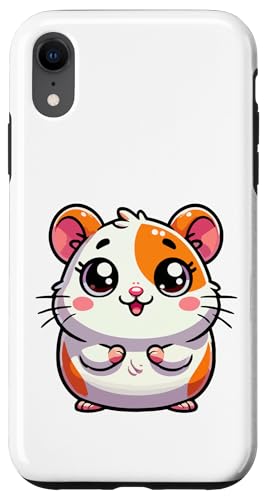 Kawaii Hamster - Niedlicher molliger Nager mit großen Augen Hülle für iPhone XR von Geonetiqué Designs